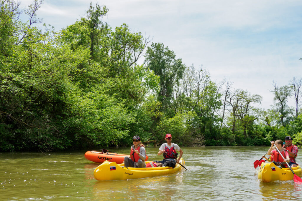 Požičovňa lodí na Malom Dunaji